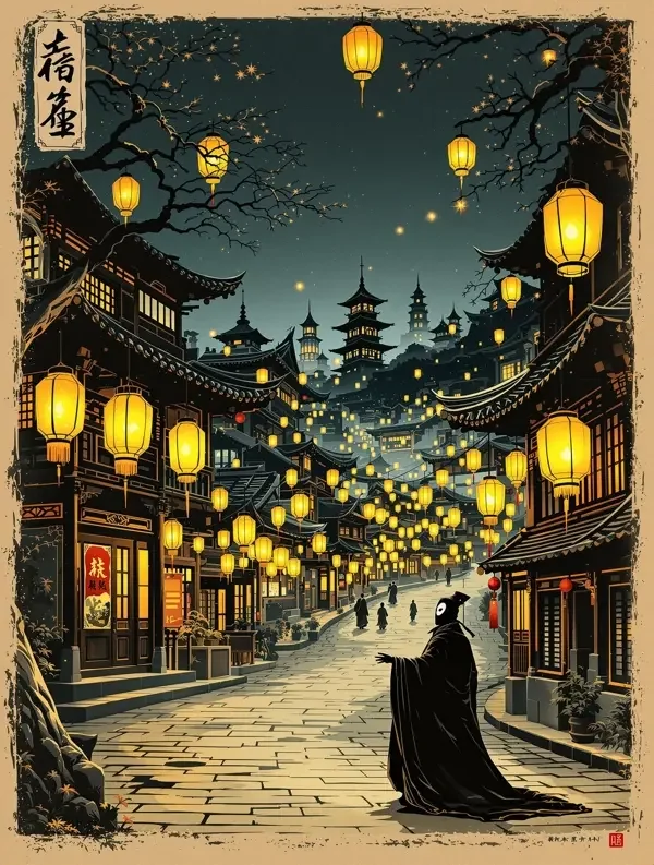 包子漫画-长安夜行录-漫画封面